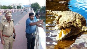 மக்களே உஷார்! காவிரியாற்றில் முதலை நடமாட்டம்! இறைச்சிகளை ஆற்றில் வீச வேண்டாம்! வனத்துறை எச்சரிக்கை! 