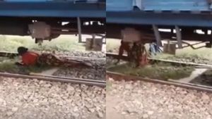 ஆயுள் கெட்டி.. மணப்பாறையில் ரயிலுக்கு அடியில் சிக்கிய மூதாட்டி! மறுபிறவி எடுத்தது எப்படி? பரபர தகவல் 
