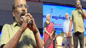 கோவையில் நிர்மலா சீதாராமன் நிகழ்வில் கோஷமிட்ட சதீஷுக்கு வங்கி கடன் கிடைக்காதது ஏன்? பாஜக விளக்கம் 