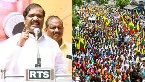 கடலூர் மாவட்ட மக்களை பார்த்தால் எப்படி தெரியுது? ஆர்ப்பரித்த வேல்முருகன்! ஸ்தம்பித்த போக்குவரத்து! 
