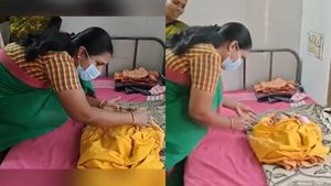 புதிதாகப் பிறந்த ஆண் குழந்தைக்கு வானதி சீனிவாசன் சூட்டிய பெயர் என்ன தெரியுமா? அசந்துருவீங்க 