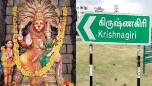 சிற்பக்கலை தான் சிறப்பே! 600 ஆண்டு பழமையான  லட்சுமி நரசிம்மர் கோவில் கண்டுபிடிப்பு! கிருஷ்ணகிரியில் 