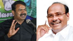 ஜாதிவாரி கணக்கெடுப்பு.. நேற்று எங்க அப்பா ராமதாஸ்.. இன்று அவரு பிள்ளைங்க நாங்க போராடுகிறோம்: சீமான் 