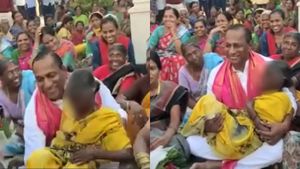  மடியிலேயே.. பெண்ணை 