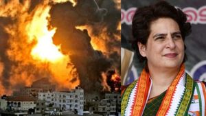 காசா போர் நிறுத்தம்.. விலகிய இந்தியா.. அமைதியாக வேடிக்கை பார்ப்பதா?  பிரியங்கா கடும் தாக்கு 