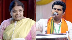 சத்துணவில் அழுகிய முட்டை.. கருப்பு மை என அமைச்சர் கீதா ஜீவன் பதில்.. காமெடி என்கிறார் அண்ணாமலை 
