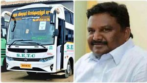 திருவண்ணாமலை கார்த்திகை தீப திருவிழாவிற்கு ஏசி ஸ்பெஷல் பஸ்.. அமைச்சர் சிவசங்கர் குட் நியூஸ் 