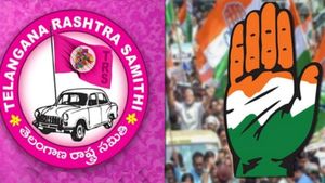 BRS vs Congress: தெலுங்கானா சட்டசபை தேர்தல்: அனல் பிரசாரம் அத்தனையும் 5 மணியுடன் ஓய்ந்தது! 