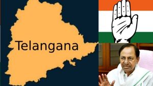 களநிலவரமே வேறயாமே.. தெலுங்கானாவில் காங்கிரசுக்கு வேட்டு வைக்கும் கேசிஆர்? எதிர்பார்க்காத ட்விஸ்ட்? 