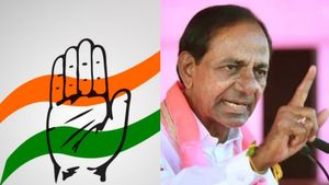 பரமா! தோல்வி பயத்தை காட்டுதே காங்..முஸ்லிம் இளைஞர்களுக்கு ஸ்பெஷல் ஐடி பார்க்- அடித்துவிடும் கேசிஆர்! 