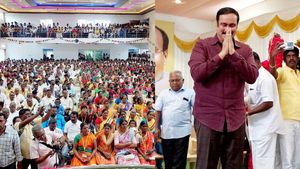 தர்மபுரி நாடாளுமன்ற தொகுதியில் ஊர் ஊராக சுற்றுப்பயணம் செல்லும் அன்புமணி! கட்சியினருடன் சந்திப்பு 