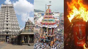  திருவண்ணாமலை தீபத்திருநாள்... நாளை மகா தேரோட்டம்.. மகாதீபம் நாளில் மலை ஏற நிபந்தனைகள்