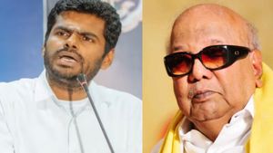 திடீர்னு கருணாநிதியை டார்கெட் செய்த அண்ணாமலை.. குளித்தலையில் 1957ல் கொடுத்த திமுக வாக்குறுதி என்ன? 