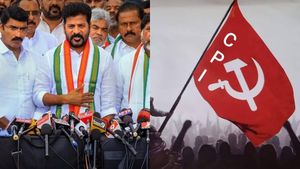 தெலுங்கானா: காங்கிரஸிடம் போராடி மன்றாடி ஒரே ஒரு தொகுதியை வாங்கிய பரிதாப இந்திய கம்யூனிஸ்ட் கட்சி! 