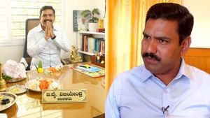 வாரிசு அரசியலுக்கு எதிராக மூச்சு முட்ட பேசும் பாஜக! எடியூரப்பா மகனுக்கு கர்நாடகா பாஜக தலைவர் பதவி! 