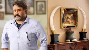 விடாமல் துரத்தும் யானை தந்தம் வழக்கு.. நீதிமன்றத்தில் இன்று ஆஜராகிறார் மலையாள நடிகர் மோகன்லால்! 