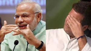 என்னங்க இது.. மத்திய பிரதேசத்தில் காங்கிரசை துடைத்து எறியும் காவி.. பாஜகவிற்கு கிளீன் ஸ்வீப்.. சர்வே