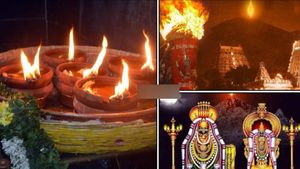 பரணி தீபம் ஏற்றினால் எம பயம் நீங்கும்‌.. வாழ்க்கைக்கு ஒளி கிடைக்கும்.. பரணி தீபத்தின் தத்துவம் 