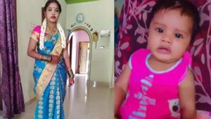 நடுங்குதே.. கணவன் கண்முன்னே 9மாத குழந்தையோடு உடல் எரிந்து பெண் பலி.. அறுந்த வயரால் பெங்களூரில் ஷாக் 