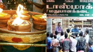 திருவண்ணாமலை மகா தீப திருவிழா.. டாஸ்மாக் கடைகளுக்கு 3 நாட்களுக்கு விடுமுறை.. கலெக்டர் அதிரடி 