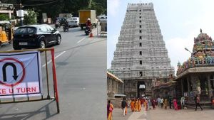 கார்த்திகை திருவிழா.. திரளும் லட்சக்கணக்கான பக்தர்கள்! திருவண்ணாமலையில் போக்குவரத்து மாற்றம் 