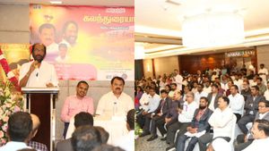 துபாயில் கருணாநிதி நூற்றாண்டு விழா! ஒன்று கூடிய ஐக்கிய அரபு அமீரக திமுகவினர்! களைகட்டிய நிகழ்ச்சி! 