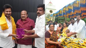 உதயநிதி ஸ்டாலினுக்காக ஒரே நாளில் 622 நிகழ்ச்சிகள்! அமைச்சர் எம்.ஆர்.கே. பன்னீர்செல்வம் தடபுடல்! 