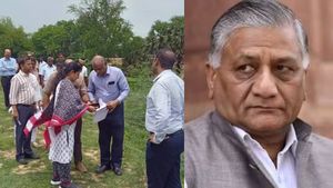 பரந்தூர் விமான நிலையம்- பாதுகாப்பு அமைச்சகம் ஒப்புதல்: ராஜ்யசபாவில் மத்திய  அமைச்சர் விகே சிங் 