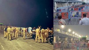  ஆந்திரா Vs தெலுங்கானா:நள்ளிரவில் திடீரென 'யுத்த' களமான நாகர்ஜூன சாகர் அணை!  2 மாநில போலீஸ் மோதல்!