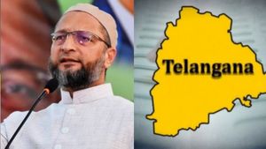 ஓவைசிக்கு ஷாக்.. முஸ்லிம் தொகுதிகளிலும் பாஜக மாஸ்! தெலுங்கானாவில் எத்தனை இடத்தில் வெற்றி தெரியுமா? 