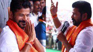 தெலுங்கானா முதல்வர் ரேவந்த் ரெட்டி.. அதிகாரப்பூர்வமாக அறிவித்தது காங்கிரஸ்- நாளை பதவியேற்பு! 