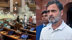 லோக்சபாவில் பயந்து ஓடிய பாஜக எம்பிக்கள்.. 2 பேர் அத்துமீறி நுழைந்த போது நடந்தது என்ன? ராகுல் காந்தி 