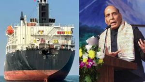 கப்பல் மீது தாக்குதல் நடத்தியவர்கள்.. கடலுக்கு அடியில் இருந்தாலும் விடமாட்டோம்! ராஜ்நாத் சிங் சூளுரை 