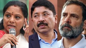 ராகுல் இதை பண்ணியிருந்தால் இப்படி பேச மாட்டாங்க! தயாநிதி மாறன் பேச்சு குறித்து பிஆர்எஸ் கவிதா தாக்கு