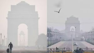 மூச்சு திணறும் டெல்லி! மீண்டும் தலைதூக்கும் காற்று மாசு பிரச்னை.. மக்கள் கடும் அவதி 