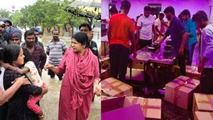 தினமும் 25,000 பேருக்கு சுடச் சுட உணவு வழங்கும் கனிமொழி! ஹைஜீனிக் முறையில் பேக் செய்து விநியோகம்! 