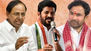 ரிசல்ட்டை விடுங்க ஆட்சி முக்கியம்! தெலுங்கானாவில் நாளையே பதவியேற்கும் சந்திரசேகர் ராவ்? பரபர பின்னணி 