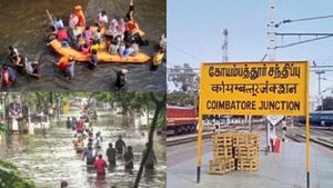 சென்னைக்கு நேசக்கரம் நீட்டிய கோவை மக்கள்! டன் கணக்கில் பிரட், பால் பவுடர், காய்கறிகள் அனுப்பி வைப்பு 