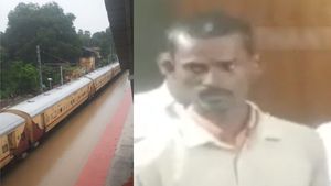 தொங்கிய தண்டவாளம்.. செந்தூர் எக்ஸ்பிரஸை நிறுத்தி 800 உயிரை காப்பாற்றியது இவர்தான்! ரயில்வே பாராட்டு 