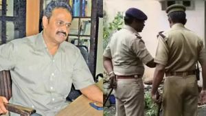 கே.என். ராமஜெயம் கொலை வழக்கில் ஆஜராகவிருந்தவர் கொலை.. 4 பேர் சரண்.. யாருடைய ஆட்கள்? போலீஸ் விசாரணை 