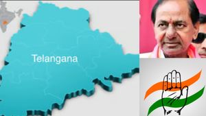 ஈஸியாலாம் ஜெயிக்க முடியாது.. தெலங்கானாவில் காங்கிரஸை மிரட்டும் பிஆர்எஸ்! பரபர கருத்து கணிப்பு 