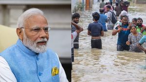 மழை, வெள்ளத்தால் தமிழக மக்கள் வலிகளை அனுபவித்தீர்கள்.. திருச்சியில் பிரதமர் மோடி வேதனை 
