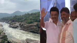 தமிழகத்துக்கு கர்நாடகா காங். அரசு துரோகம்- காவிரியில் மேகதாது அணை கட்ட நிலம் கையகப்படுத்துகிறதாம்! 