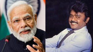  அவர் சினிமாவில் மட்டுமல்ல.. அரசியலிலும் கேப்டன்தான்! விஜயகாந்த்துக்கு பிரதமர் மோடி புகழஞ்சலி