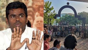 அரண்ட அண்ணாமலை..ஆஹா ஒன்னு கூடிட்டாங்களே மீடியாக்கள்! அநாகரீக பேச்சை கண்டித்து ஆர்ப்பாட்டம் அறிவிப்பு 
