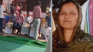 ‛‛மோடி போஸ்டரை நான் ஏன் பிடிக்கனும்’’.. மறுத்த பஞ்சாயத்து தலைவி பரிதா பேகம்! கொதித்துப்போன பாஜக 