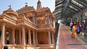 ராமர் கோவில் கும்பாபிஷேக விழா.. ரயில் நிலையத்தில் நேரடி ஒளிபரப்பு.. பயணிகளுக்கு வெளியான செம அப்டேட் 