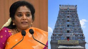 திருநள்ளாறு கோயில் பேஸ்புக் பேஜில் ஆபாச படம்! கடும் நடவடிக்கை தேவை.. தமிழிசை சௌந்தரராஜன் கோரிக்கை 