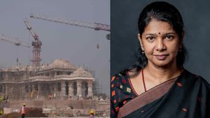 முழுசா கட்டி முடிக்காத கோவிலை திறக்கலாமா? கனிமொழி சொன்னதும் துர்கா ஸ்டாலின் கொடுத்த ரியாக்‌ஷன்! 