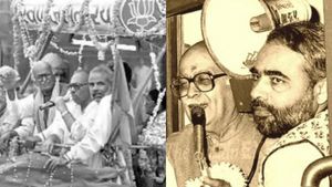  அன்று மைக் பிடித்த இளைஞருக்கு.. இன்று உச்சபட்ச மரியாதை.. ஆனால் ரத யாத்திரையை நடத்திய அத்வானி எங்கே?